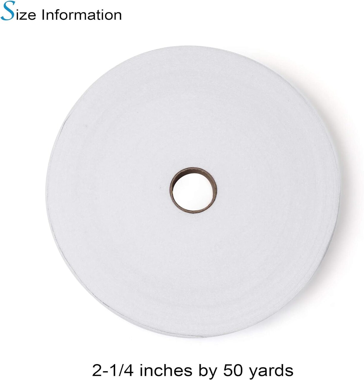 On-A-Roll Upholstery Needle-Punched Cotton Batting for Jelly Roll Rugs, Purses, 2-1/4 inches by 50 Yards